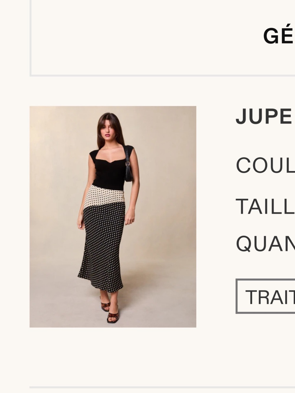 ROUJE Suzanne skirt 34